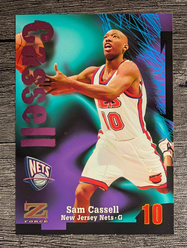 1997-98 Z-Force #104 Sam Cassell