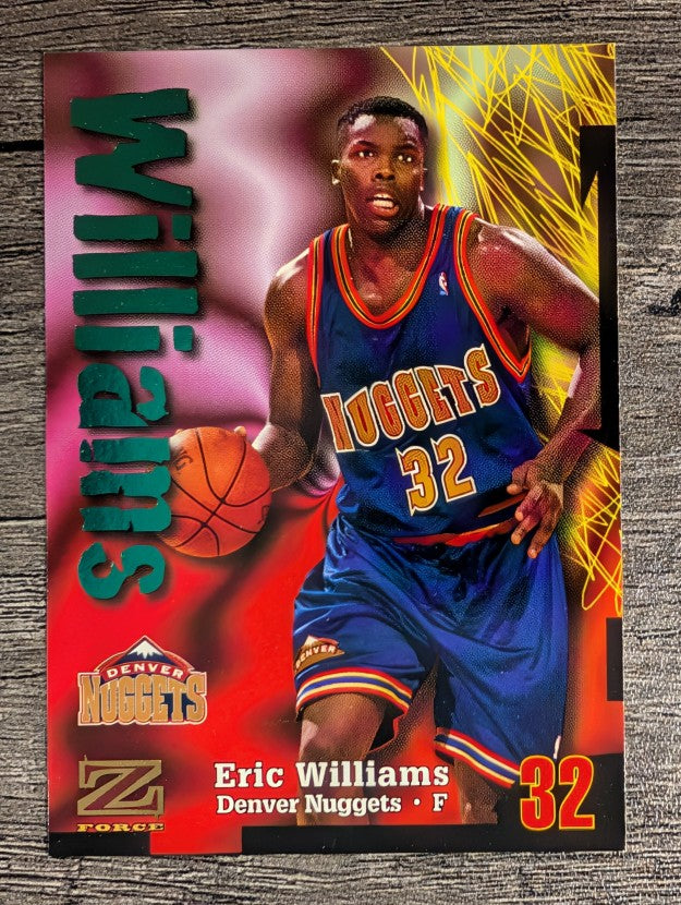 1997-98 Z-Force #119 Eric Williams