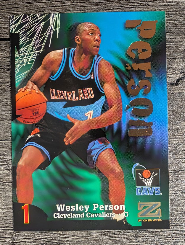 1997-98 Z-Force #137 Wesley Person