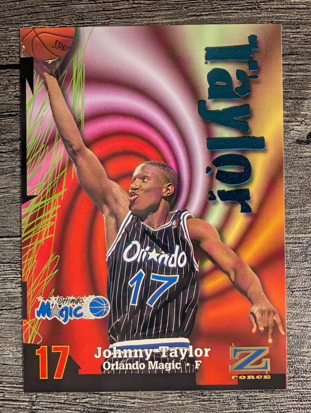 1997-98 Z-Force #149 Johnny Taylor RC