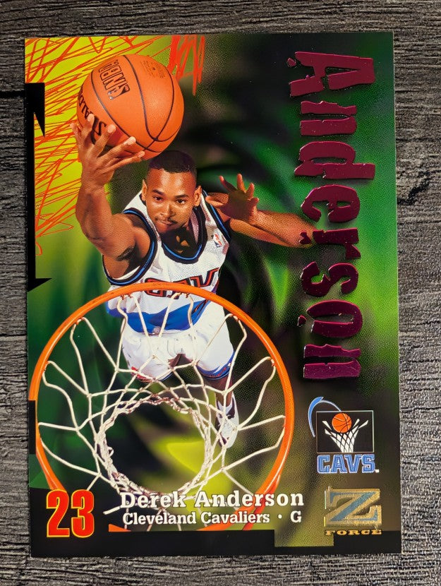 1997-98 Z-Force #152 Derek Anderson RC