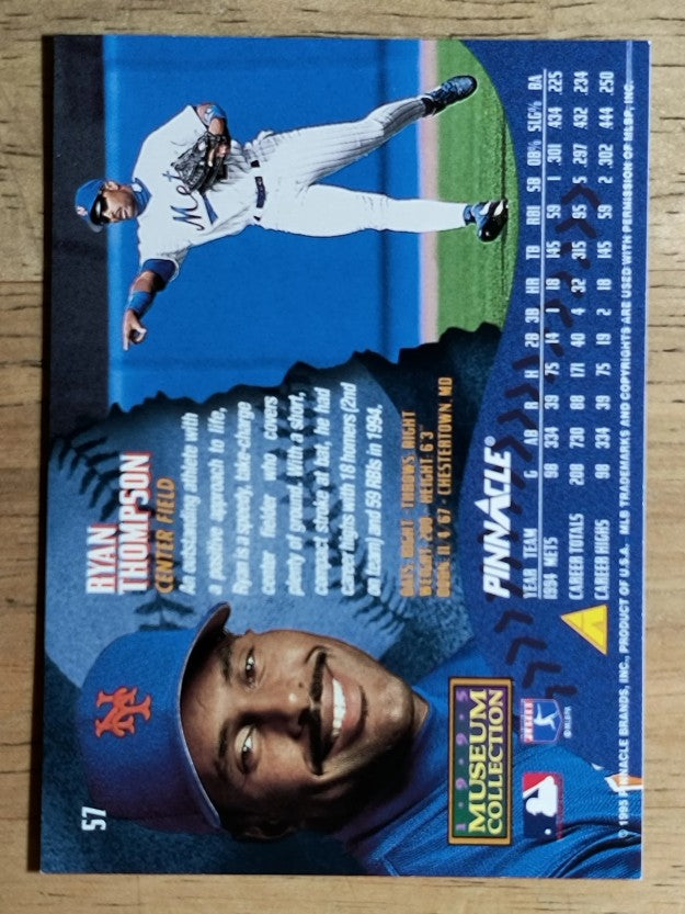 1995 Pinnacle Museum Collection #57 Ryan Thompson