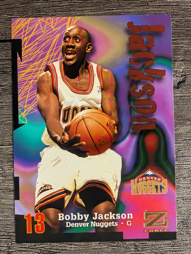 1997-98 Z-Force #158 Bobby Jackson RC
