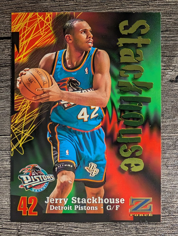 1997-98 Z-Force #168 Jerry Stackhouse