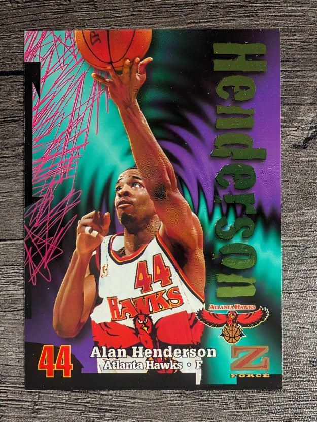 1997-98 Z-Force #176 Alan Henderson