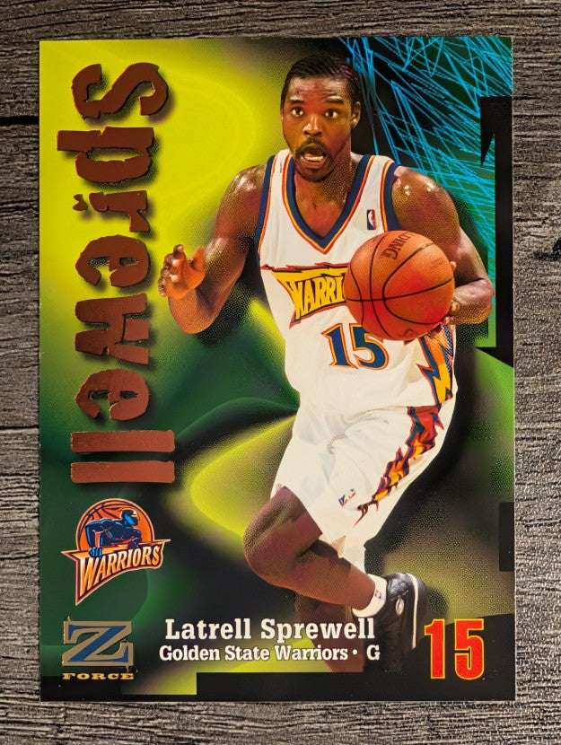 1997-98 Z-Force #182 Latrell Sprewell
