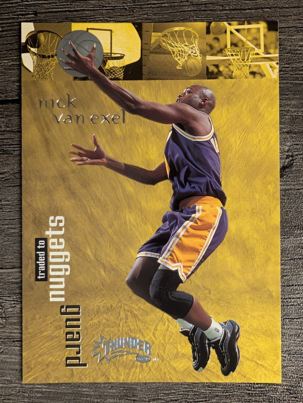1998-99 SkyBox Thunder #9 Nick Van Exel