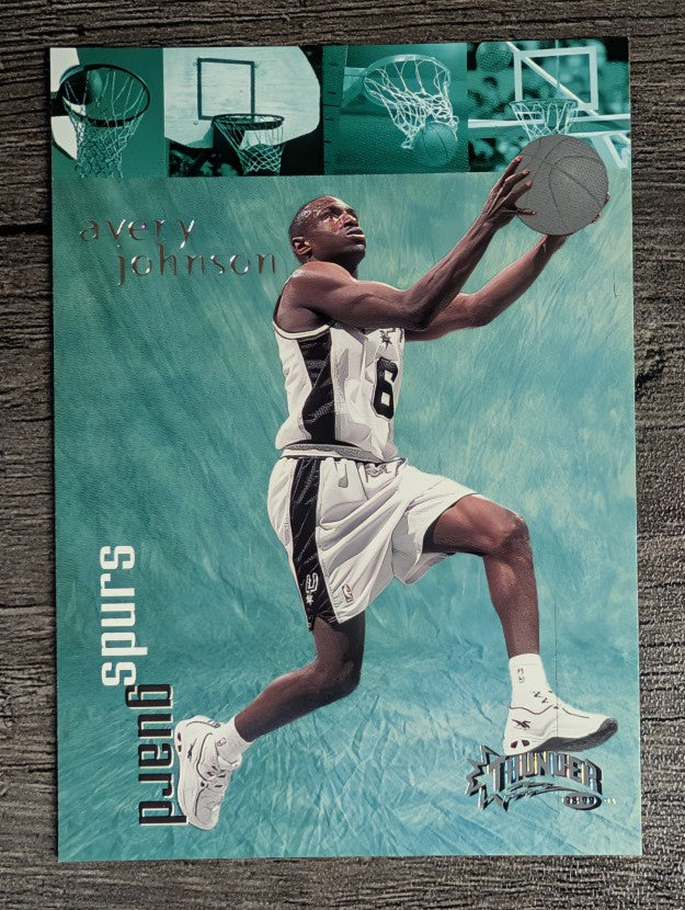 1998-99 SkyBox Thunder #12 Avery Johnson