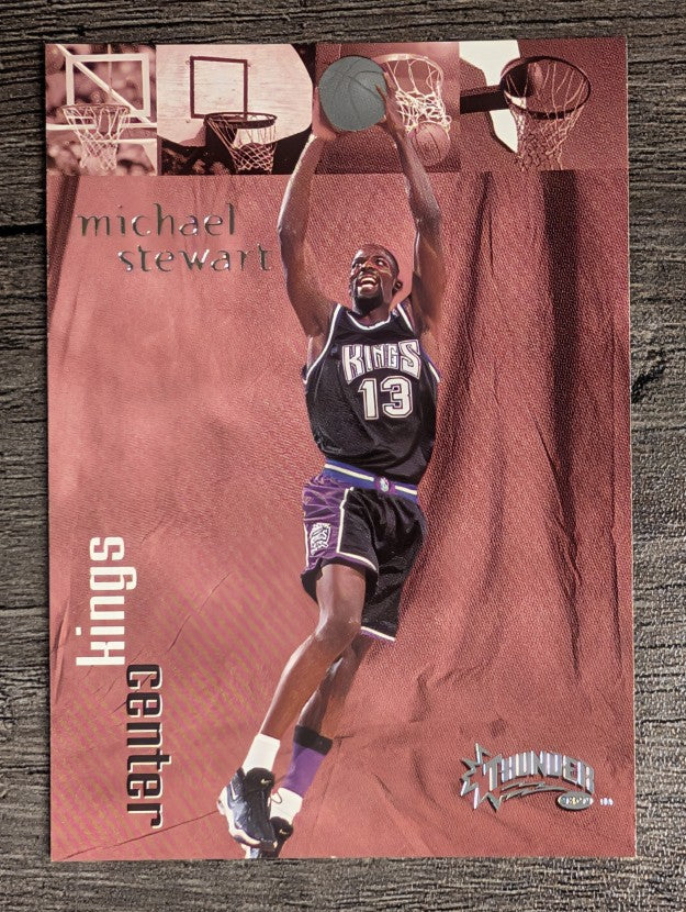 1998-99 SkyBox Thunder #16 Michael Stewart