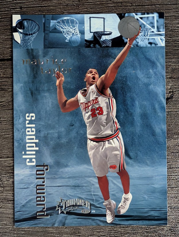 1998-99 SkyBox Thunder #23 Maurice Taylor