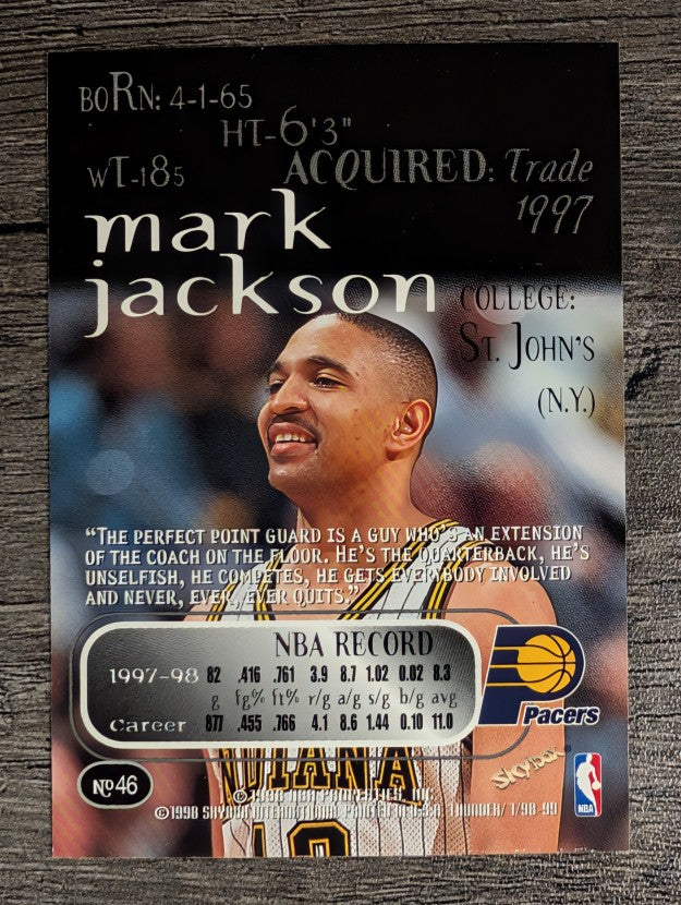 1998-99 SkyBox Thunder #46 Mark Jackson