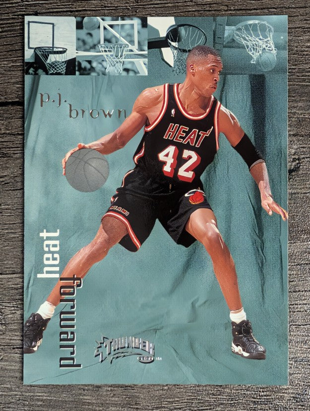 1998-99 SkyBox Thunder #47 P.J. Brown