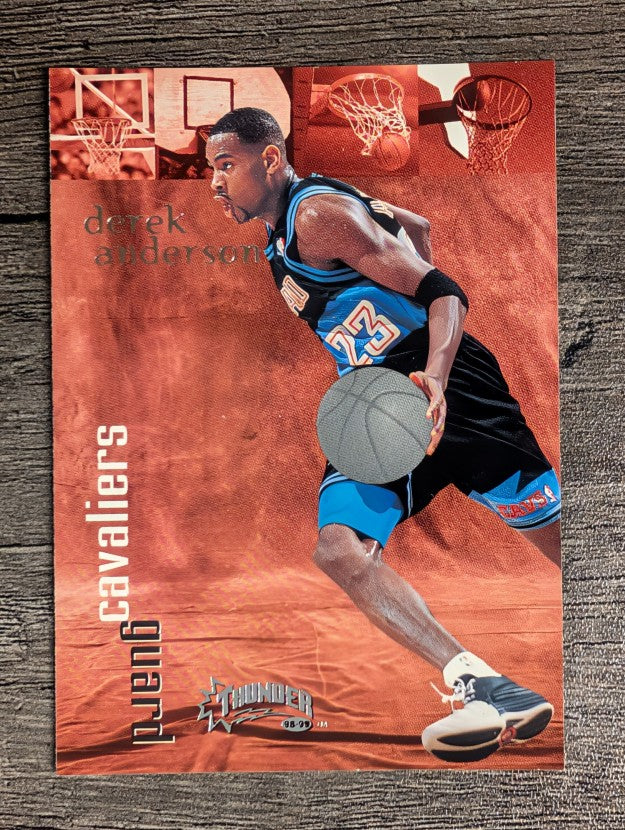1998-99 SkyBox Thunder #63 Derek Anderson