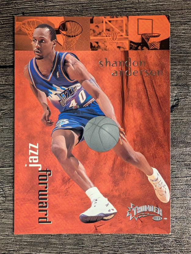 1998-99 SkyBox Thunder #70 Shandon Anderson