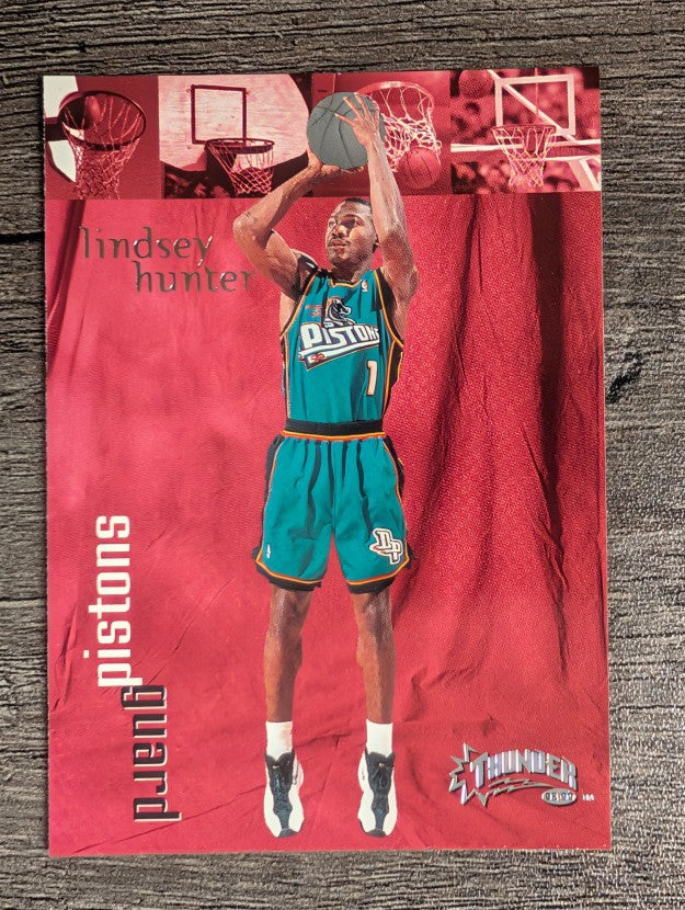 1998-99 SkyBox Thunder #77 Lindsey Hunter