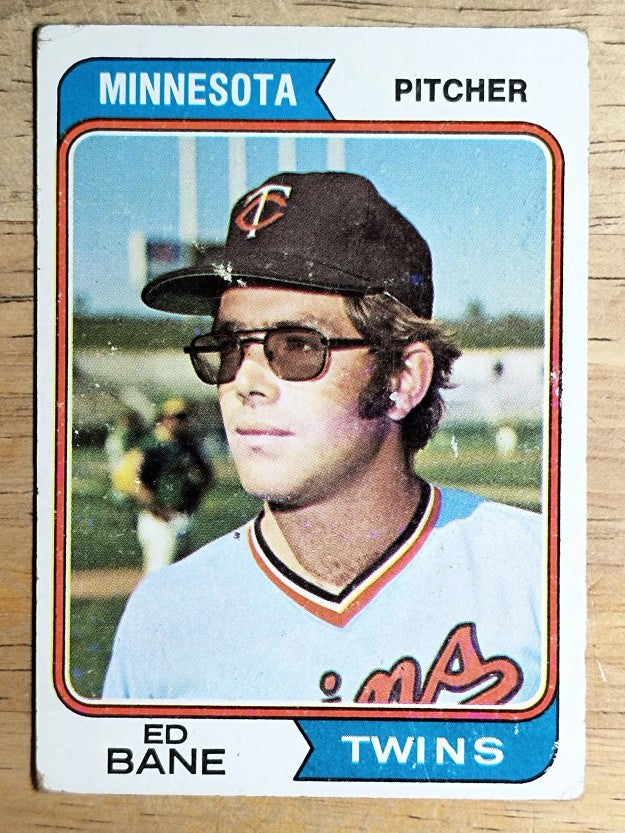 1974 Topps #592 Ed Bane RC (POOR)