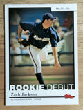 2006 Topps Update Rookie Debut #RD35 Zach Jackson