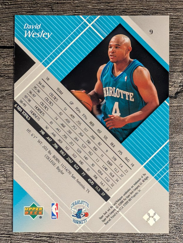 1999-00 Black Diamond #9 David Wesley