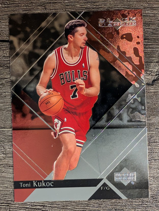 1999-00 Black Diamond #10 Toni Kukoc