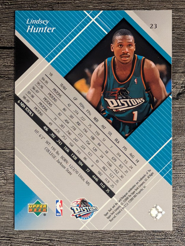 1999-00 Black Diamond #23 Lindsey Hunter