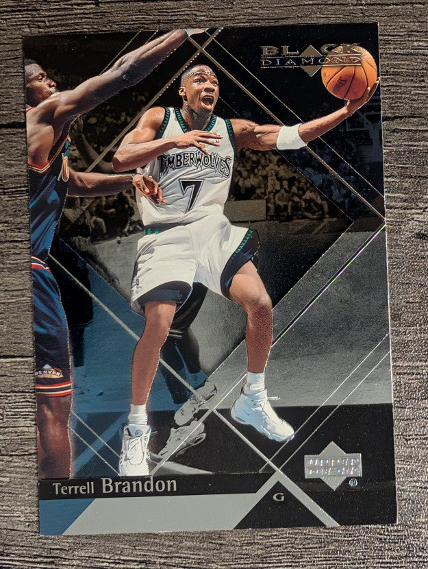 1999-00 Black Diamond #49 Terrell Brandon