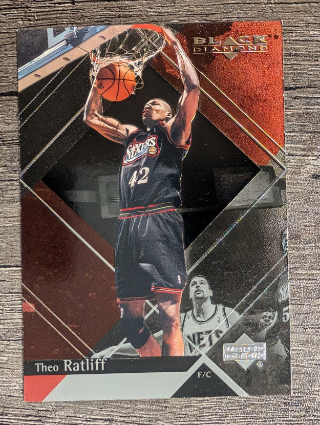 1999-00 Black Diamond #61 Theo Ratliff