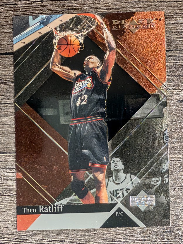 1999-00 Black Diamond #61 Theo Ratliff