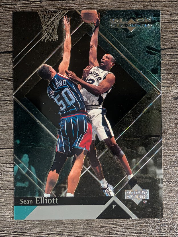 1999-00 Black Diamond #75 Sean Elliott