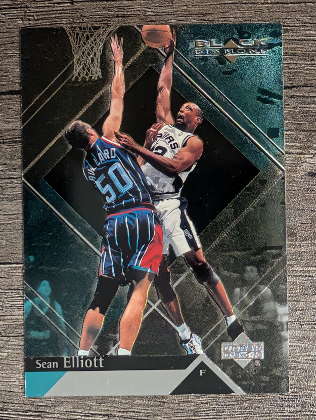 1999-00 Black Diamond #75 Sean Elliott