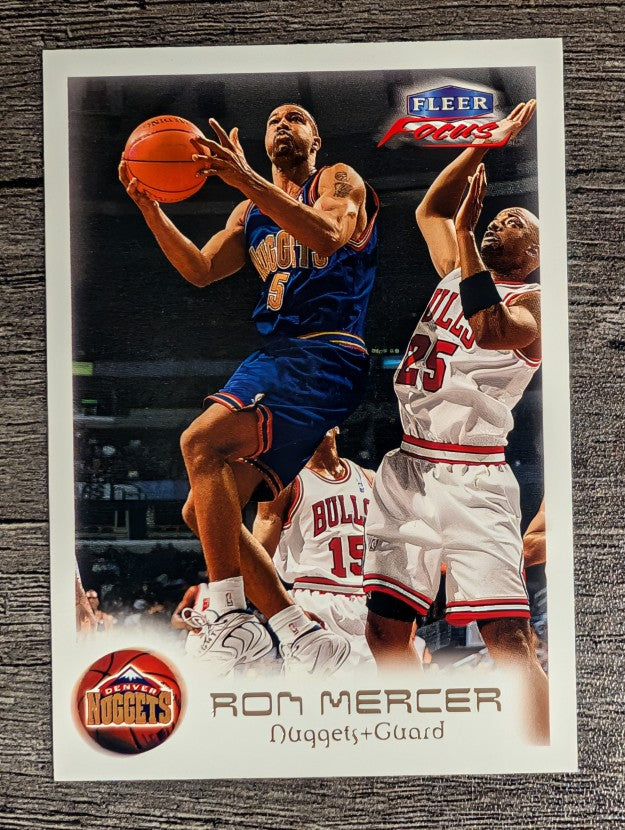 1999-00 Fleer Focus #4 Ron Mercer