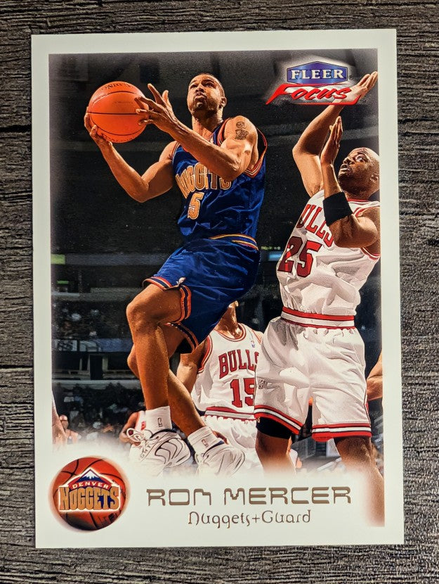 1999-00 Fleer Focus #4 Ron Mercer