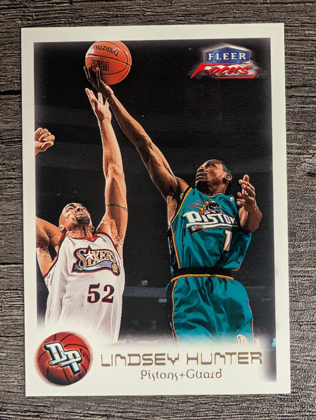 1999-00 Fleer Focus #8 Lindsey Hunter