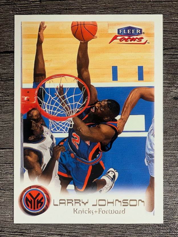 1999-00 Fleer Focus #9 Larry Johnson