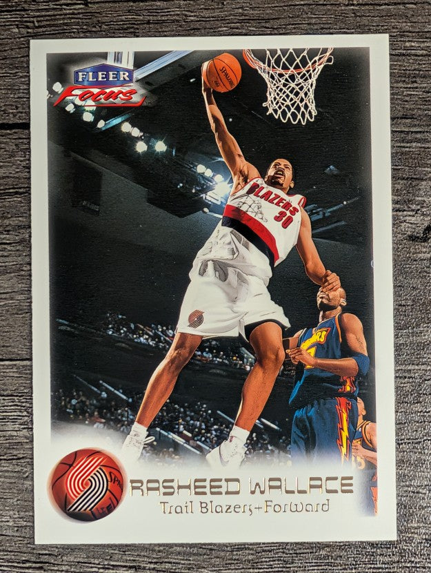1999-00 Fleer Focus #23 Rasheed Wallace