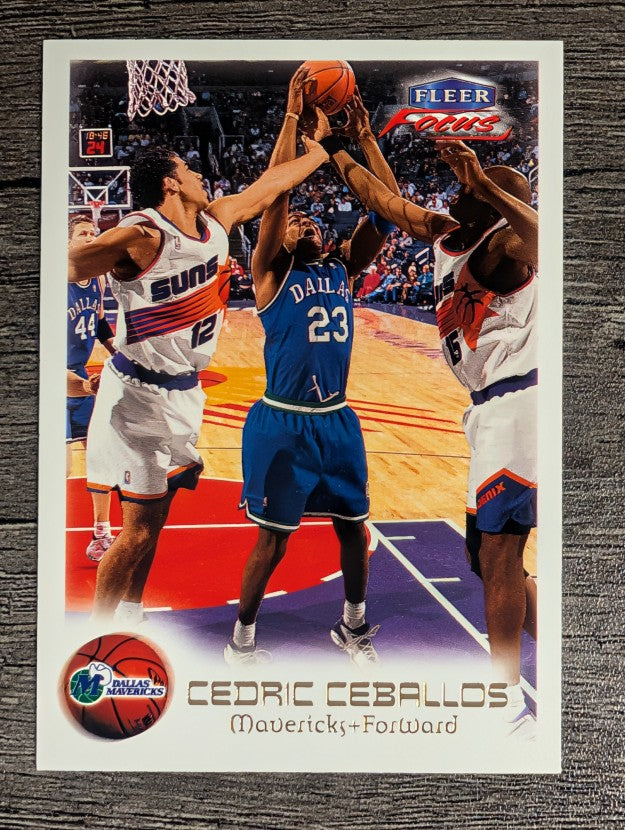 1999-00 Fleer Focus #37 Cedric Ceballos