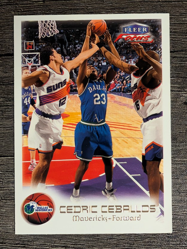 1999-00 Fleer Focus #37 Cedric Ceballos