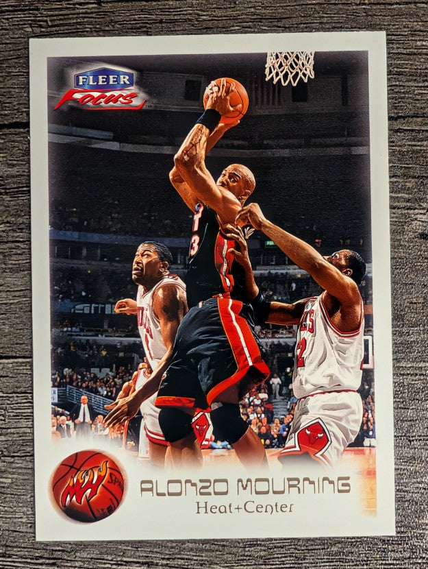 1999-00 Fleer Focus #53 Alonzo Mourning