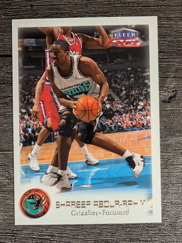1999-00 Fleer Focus #79 Shareef Abdur-Rahim