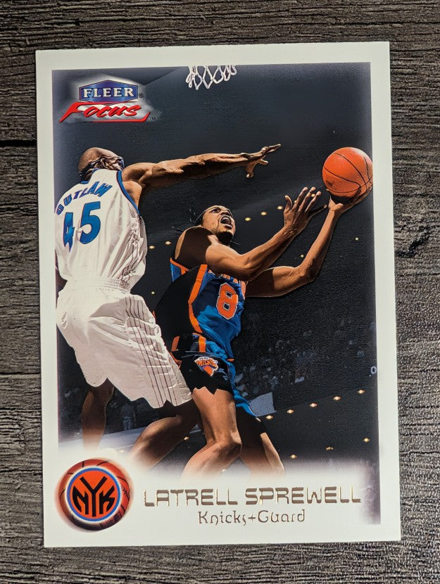 1999-00 Fleer Focus #81 Latrell Sprewell