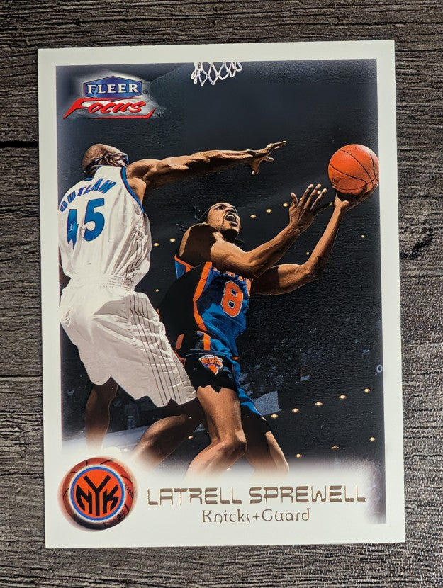 1999-00 Fleer Focus #81 Latrell Sprewell