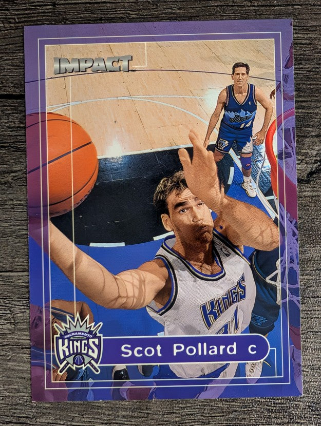 1999-00 SkyBox Impact #13 Scot Pollard