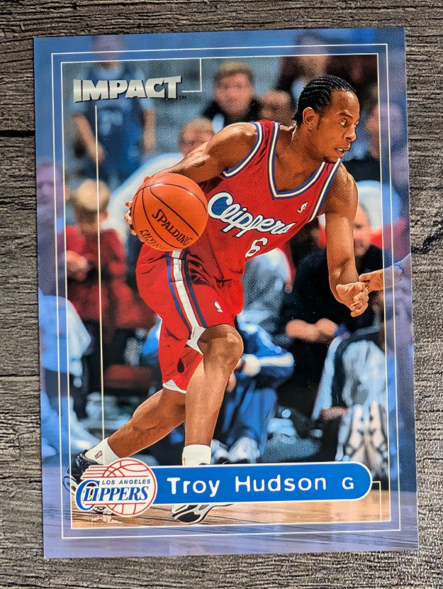 1999-00 SkyBox Impact #18 Troy Hudson