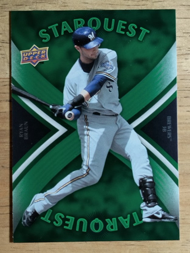 2008 Upper Deck First Edition StarQuest #SQ2 Ryan Braun