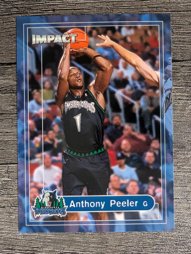 1999-00 SkyBox Impact #35 Anthony Peeler