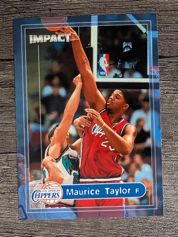 1999-00 SkyBox Impact #37 Maurice Taylor