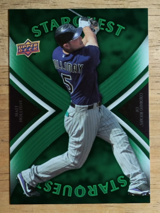 2008 Upper Deck First Edition StarQuest #SQ7 Matt Holliday