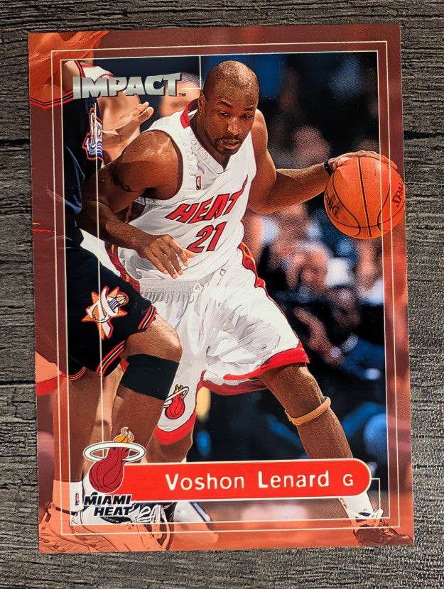 1999-00 SkyBox Impact #57 Voshon Lenard