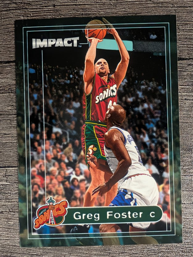 1999-00 SkyBox Impact #74 Greg Foster