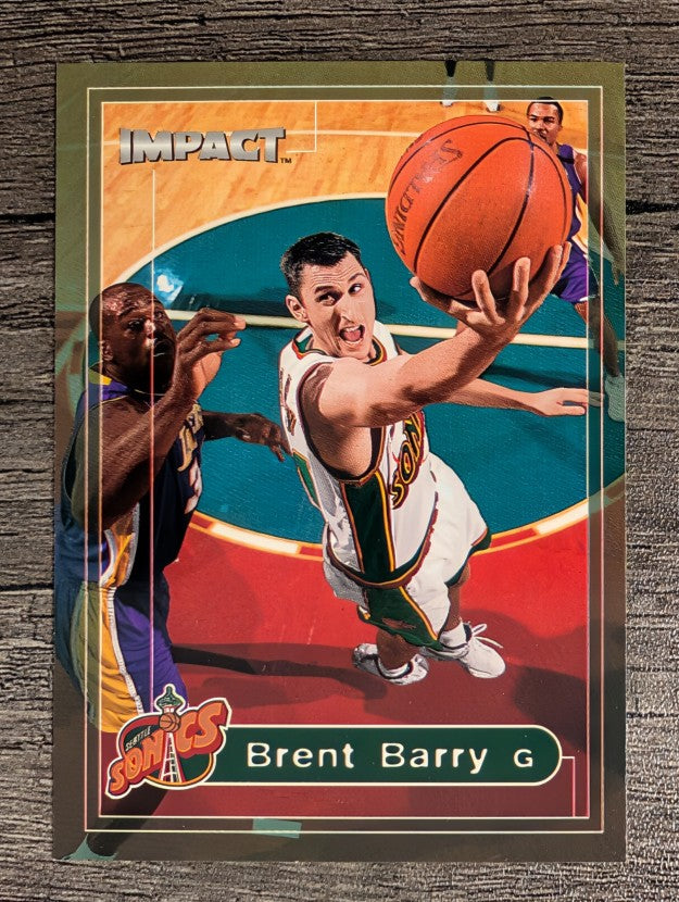 1999-00 SkyBox Impact #86 Brent Barry