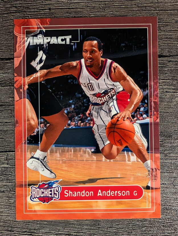 1999-00 SkyBox Impact #101 Shandon Anderson
